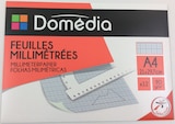 Pochette papier millimétré - DOMÉDIA dans le catalogue Intermarché Hyper