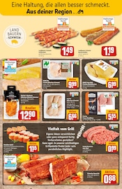 Bratwurst im REWE Prospekt in Ludwigshafen Aktueller REWE Prospekt mit Bratwurst, "Dein Markt", Seite 8