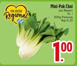 Kohl im EDEKA Prospekt Mini-Pak Choi im aktuellen EDEKA Prospekt für 1,00 €