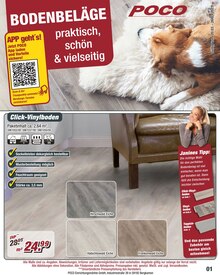 POCO Prospekt "BODENBELÄGE - praktisch, schön & vielseitig" mit 8 Seiten