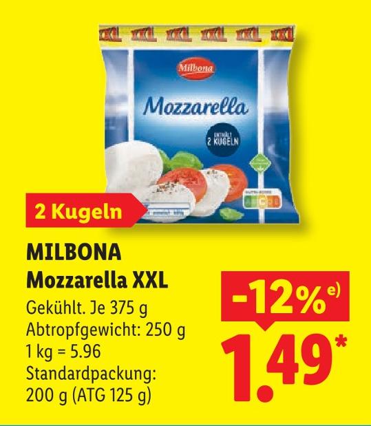 Mozzarella XXL