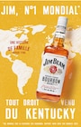 Kentucky Straight Bourbon Whiskey 40 % vol. - JIM BEAM en promo chez Cora Blois à 14,36 €