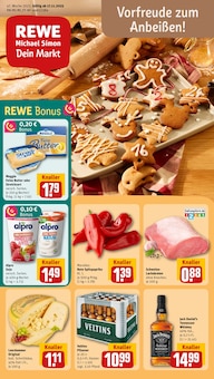 Aktueller REWE Prospekt "Dein Markt" Aktueller REWE Prospekt