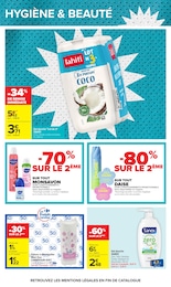 Prix et réduction Gel Douche dans le prospectus Carrefour en cours Offre Gel Douche dans le catalogue Carrefour du moment à la page 55