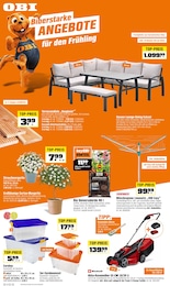 OBI Prospekt für Brilon mit 12 Seiten OBI Prospekt für Brilon: "BIBERSTARKE ANGEBOTE", 12 Seiten, 21.03.2026 - 27.03.2026