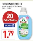 Weichspüler im Angebot bei Marktkauf in Langenfeld Weichspüler Angebote von Frosch bei Marktkauf Langenfeld für 1,79 €