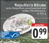 Aktuelles Matjesfilet in Dillrahm Angebot bei E center in Wuppertal ab 0,99 €