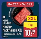 Rinderhackfleisch XXL bei ALDI Nord im Ehrenfriedersdorf Prospekt für 10,99 €