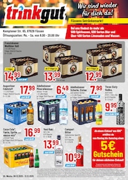 Trinkgut Prospekt "Füssens Getränkemarkt" für Pfronten, 4 Seiten, 08.12.2025 - 13.12.2025