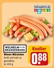 REWE - Wiener Würstchen Angebot im Prospekt Wiener Würstchen bei REWE im Prospekt "" für 0,88 €