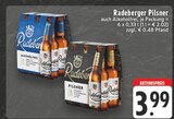 Pilsner im Angebot bei EDEKA in Monheim Pilsner Angebote von Radeberger bei EDEKA Monheim für 3,99 €