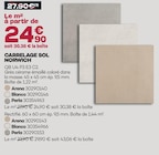 Carrelage sol norwich en promo chez Gedimat Clermont-Ferrand à 24,90 €