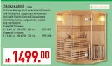 Saunakabine Espoo150 Premium im Angebot bei Marktkauf in Bielefeld Saunakabine Espoo150 Premium Angebote von Artsauna bei Marktkauf Bielefeld für 1.499,00 €