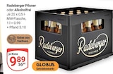 Pilsner im Angebot bei GLOBUS in Neubrandenburg Pilsner Angebote von Radeberger bei GLOBUS Neubrandenburg für 9,89 €