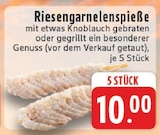 Riesengarnelenspieße Angebote bei EDEKA Dorsten für 10,00 €