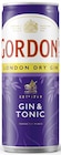 Gin & Tonic/Pink & Tonic im METRO Prospekt Gin & Tonic/Pink & Tonic von Gordons im aktuellen METRO Prospekt für 1,77 €