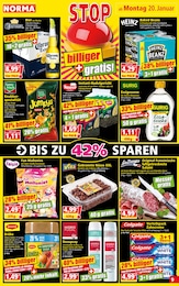 Wurst Angebot im aktuellen Norma Prospekt auf Seite 9