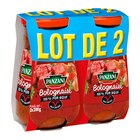 Sauce Bolognaise "Lot de 2" - PANZANI en promo chez Carrefour Market Sauce Bolognaise "Lot de 2" - PANZANI dans le catalogue Carrefour Market