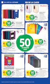 Promos Fournitures Scolaires dans le catalogue "VIVEMENT LA FIN DES VACANCES" de Intermarché Super Fournitures Scolaires en promo dans le catalogue Intermarché Super à la page 6