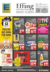 Aktueller EDEKA Prospekt mit Cola, "Aktuelle Angebote", Seite 1