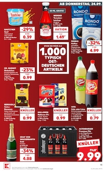 Süßigkeiten im Kaufland Prospekt "Hier bin ich richtig" mit 75 Seiten (Jena)