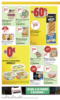 Promo Traiteur Alimentation dans le catalogue Casino Supermarchés du moment à la page 20