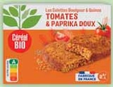 Galettes bio boulghour & quinoa à la tomate - CÉRÉAL BIO en promo chez Intermarché Angers à 0,65 €