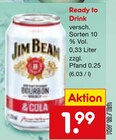 Ready to Drink Angebote von Jim Beam bei Netto Marken-Discount Bietigheim-Bissingen für 1,99 €