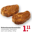 E center Mainz - Schweinenackensteaks Angebot im Prospekt Schweinenackensteaks bei E center im Mainz Prospekt für 1,11 €
