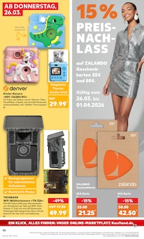 Kamera im Kaufland Prospekt "KNÜLLER" mit 80 Seiten (Rostock)