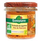 Tartinable Trio Poivrons - Bonneterre dans le catalogue NaturéO