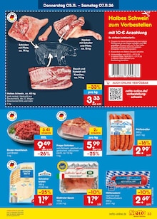 Rindfleisch im aktuellen Netto Marken-Discount Prospekt (Augsburg) Rindfleisch im Netto Marken-Discount Prospekt "Aktuelle Angebote" mit 70 Seiten (Augsburg)
