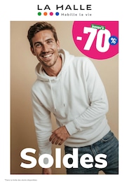 Prospectus La Halle à Schweighouse-sur-Moder, "Soldes", 1 page, 23/01/2026 - 27/01/2026