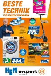 Aktueller expert Elektromarkt Prospekt in Schwäbisch Hall und Umgebung, "Top Angebote" mit 16 Seiten, 13.06.2025 - 19.06.2025