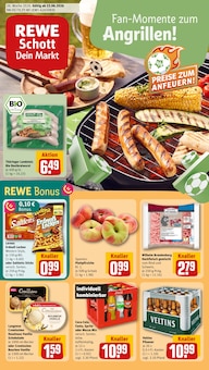 REWE Greiz Prospekt der aktuellen Woche, gültig von 22.06.2026 bis 27.06.2026 Aktueller REWE Greiz Prospekt "Dein Markt" mit 32 Seiten