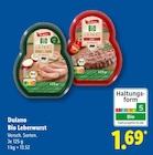 Bio Leberwurst Angebote von Dulano bei Lidl Göttingen für 1,69 €