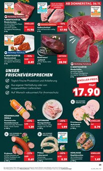 Steak im aktuellen Kaufland Prospekt (Rostock) Steak im Kaufland Prospekt "Aktuelle Angebote" mit 64 Seiten (Rostock)