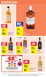 Promos Whisky dans le catalogue "LE MOIS MONOPOLY" de Carrefour Whisky en promo dans le catalogue Carrefour à la page 56