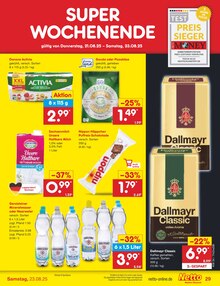Gerolsteiner im Netto Marken-Discount Prospekt "Aktuelle Angebote" mit 65 Seiten (Dresden)