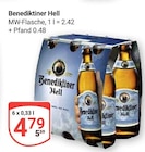 Benediktiner Hell bei GLOBUS im Hattersheim Prospekt für 4,79 €