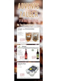 Glühwein im aktuellen Hamberger Prospekt (München) Glühwein im Hamberger Prospekt "ADVENTSZAUBER" mit 52 Seiten (München)