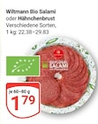 Salami Angebote von Wiltmann Bio bei GLOBUS Pulheim für 1,79 €