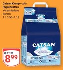 Klump- oder Hygienestreu im Angebot bei GLOBUS in Wiesbaden Klump- oder Hygienestreu Angebote von CATSAN bei GLOBUS Wiesbaden für 8,99 €
