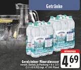 Mineralwasser Angebote von Gerolsteiner bei E center Herten für 4,69 €