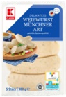 Weißwurst im Angebot bei Kaufland in Schorndorf Weißwurst Angebote von K-CLASSIC bei Kaufland Schorndorf für 2,39 €