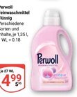Feinwaschmittel flüssig Angebote von Perwoll bei GLOBUS Jena für 4,99 €