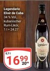 Elixir de Cuba Angebote von Legendario bei GLOBUS Nettetal für 16,99 €