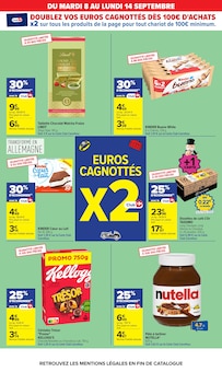 Promotion Lindt dans le prospectus Carrefour, valable du 08/09/2026 au 21/09/2026 Promo Lindt dans le catalogue Carrefour du moment à la page 11