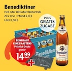 Hell oder Weissbier Naturtrüb im Angebot bei Trink und Spare in Nettetal Hell oder Weissbier Naturtrüb Angebote von Benediktiner bei Trink und Spare Nettetal für 14,99 €