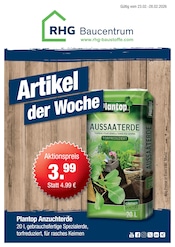 Aktueller RHG Baucentrum Baumärkte Prospekt in Bernsbach und Umgebung, "Artikel der Woche" mit 1 Seite, 23.02.2026 - 28.02.2026
